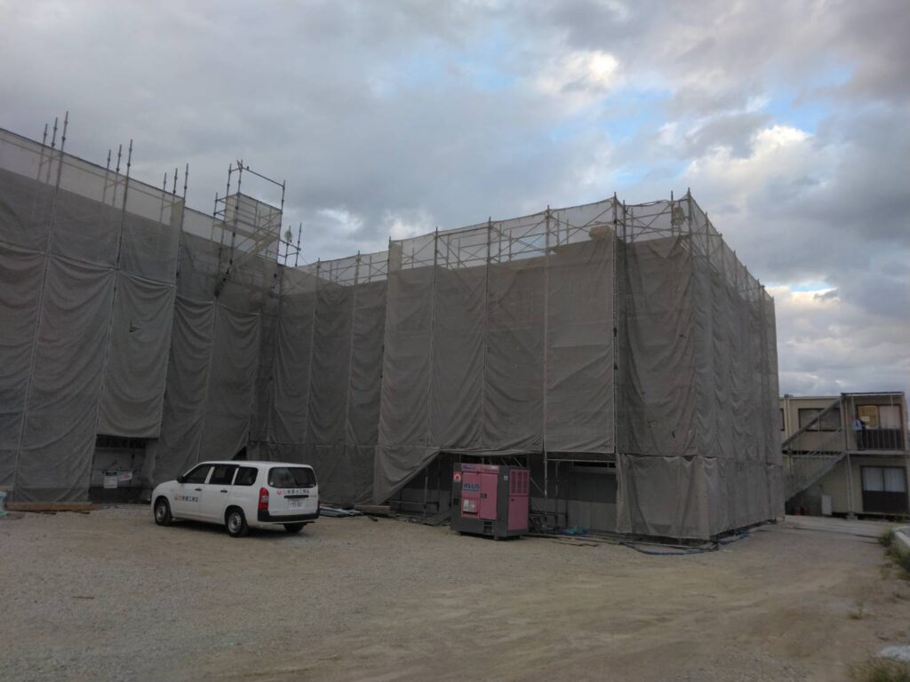 2025年9月の建築の様子